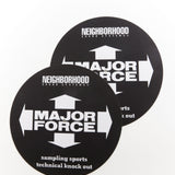 The NEIGHBORHOOD - NH x MAJOR FORCE SLIP MAT SET  available online with global shipping, and in PAM Stores Melbourne and Sydney.