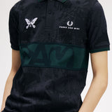 The Perks And Mini X Fred Perry Polo Shirt available online with global shipping, and in PAM Stores Melbourne and Sydney.