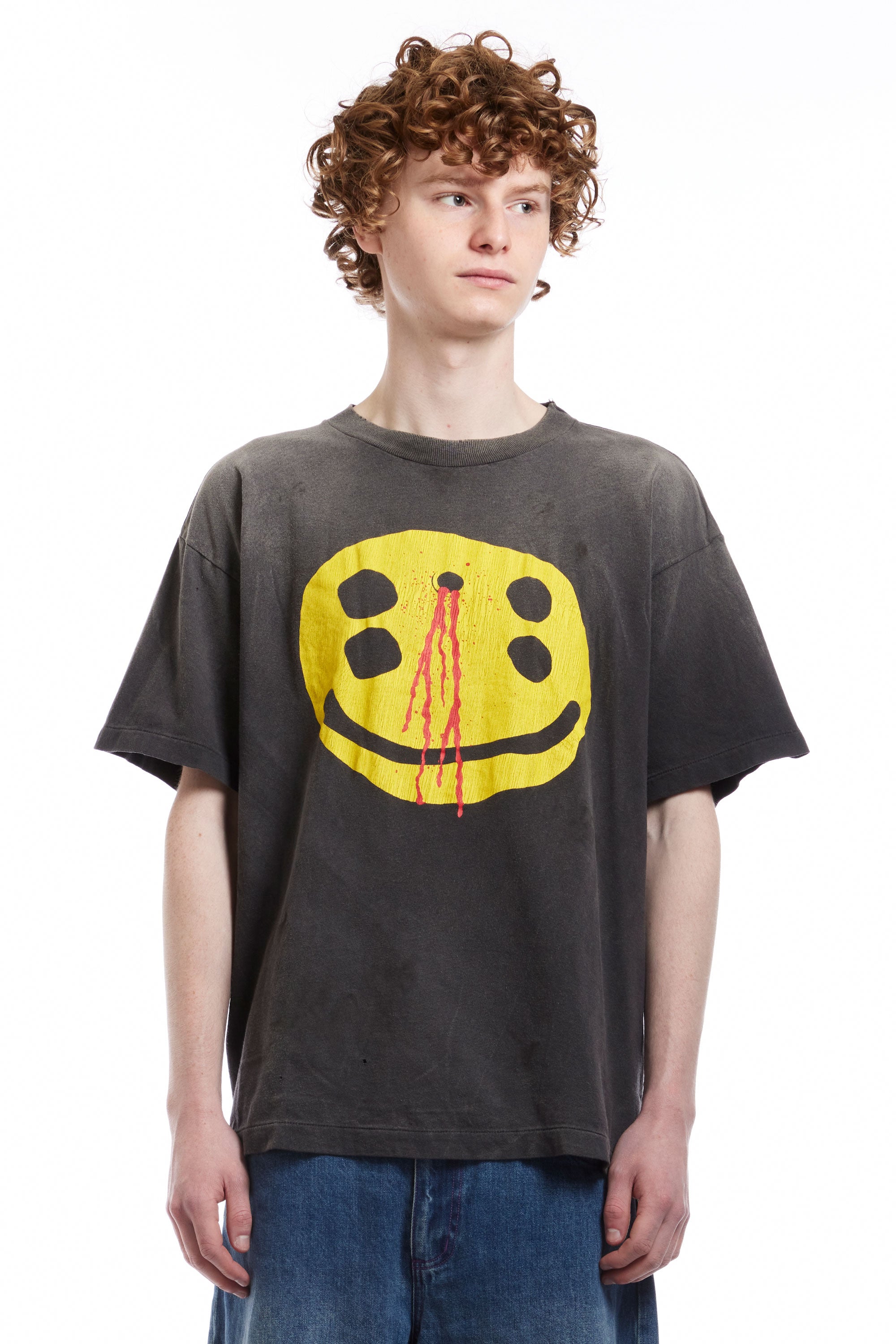 The CACTUS PLANT FLEA MARKET SMILE SS TEE available online with global shipping, and in PAM Stores Melbourne and Sydney.