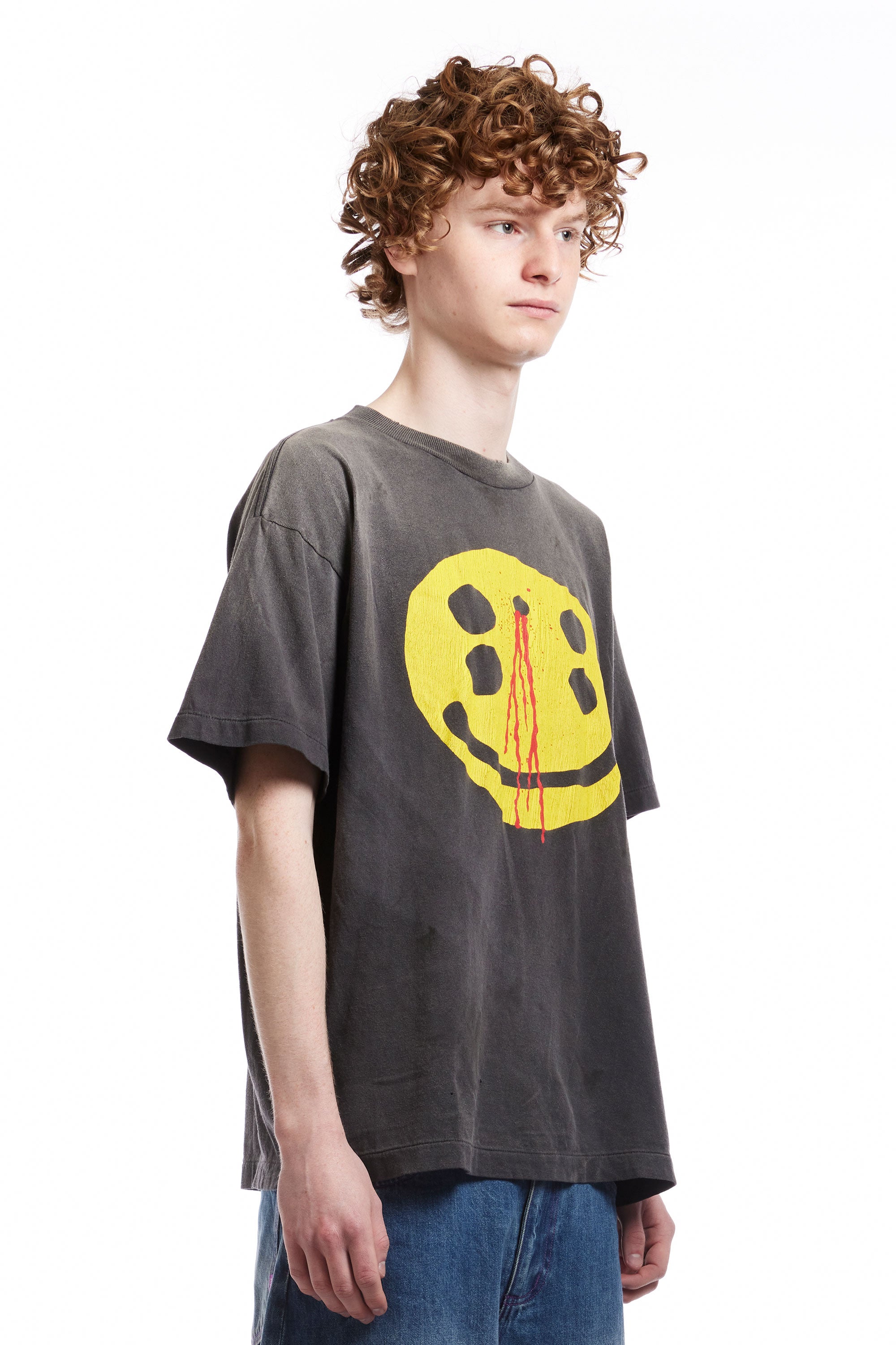 The CACTUS PLANT FLEA MARKET SMILE SS TEE available online with global shipping, and in PAM Stores Melbourne and Sydney.