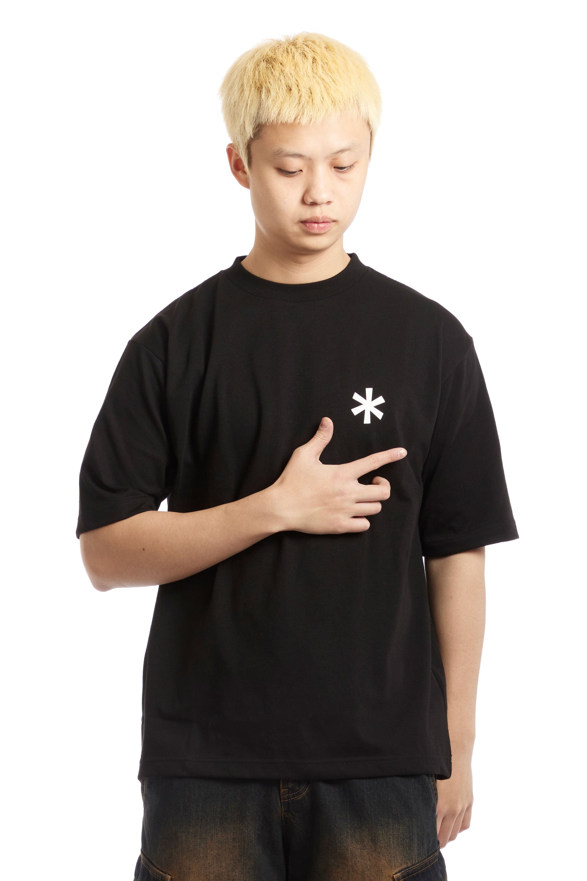 The SP BACK PRINTED LOGO TEE BLACK available online with global shipping, and in PAM Stores Melbourne and Sydney.