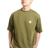 The SP BACK PRINTED LOGO TEE OLIVE available online with global shipping, and in PAM Stores Melbourne and Sydney.
