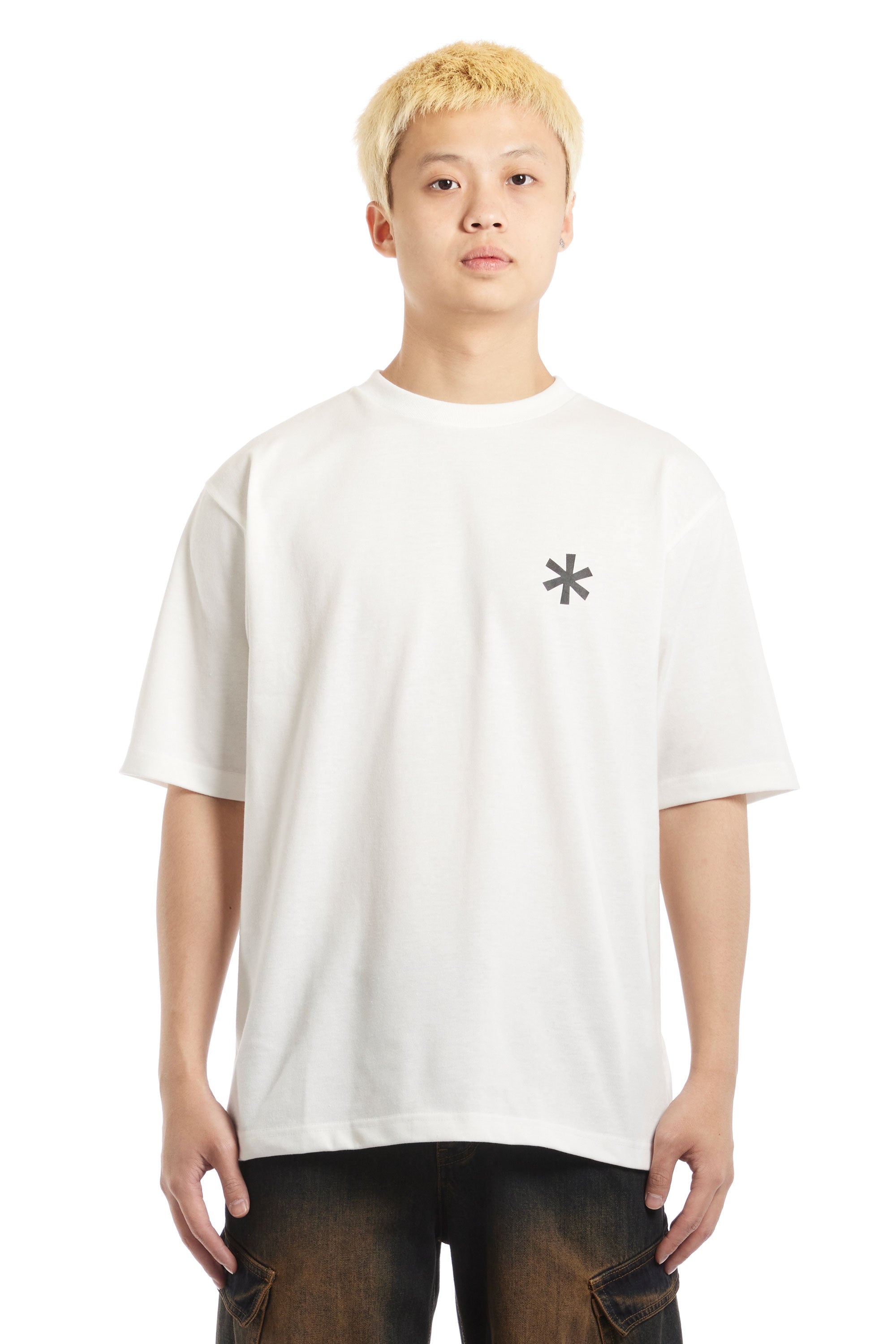 The SP BACK PRINTED LOGO TEE WHITE available online with global shipping, and in PAM Stores Melbourne and Sydney.