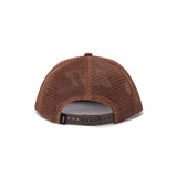 The SPACE LOGO MESH CAP BROWN available online with global shipping, and in PAM Stores Melbourne and Sydney.