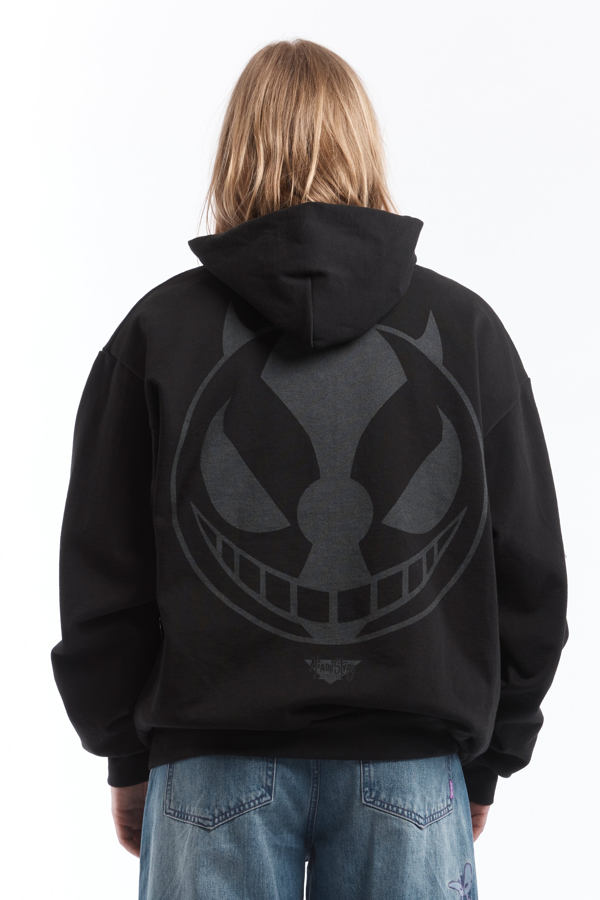 The DEMON HOODIE BLACK available online with global shipping, and in PAM Stores Melbourne and Sydney.
