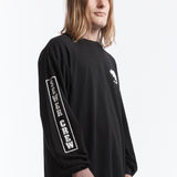 The Sewer Crew L/S Tee Black available online with global shipping, and in PAM Stores Melbourne and Sydney.