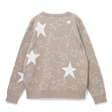 The STAR KNIT SWEATER NATURAL available online with global shipping, and in PAM Stores Melbourne and Sydney.