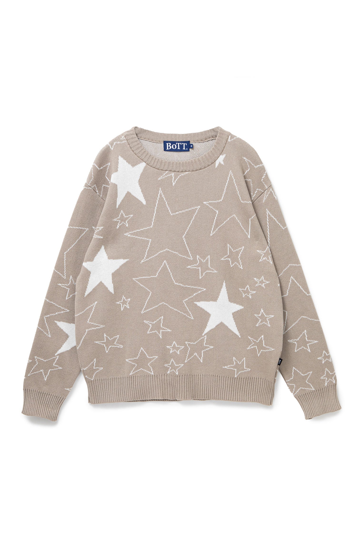 The STAR KNIT SWEATER NATURAL available online with global shipping, and in PAM Stores Melbourne and Sydney.