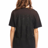The SHINY FINESSE PUP TEE available online with global shipping, and in PAM Stores Melbourne and Sydney.