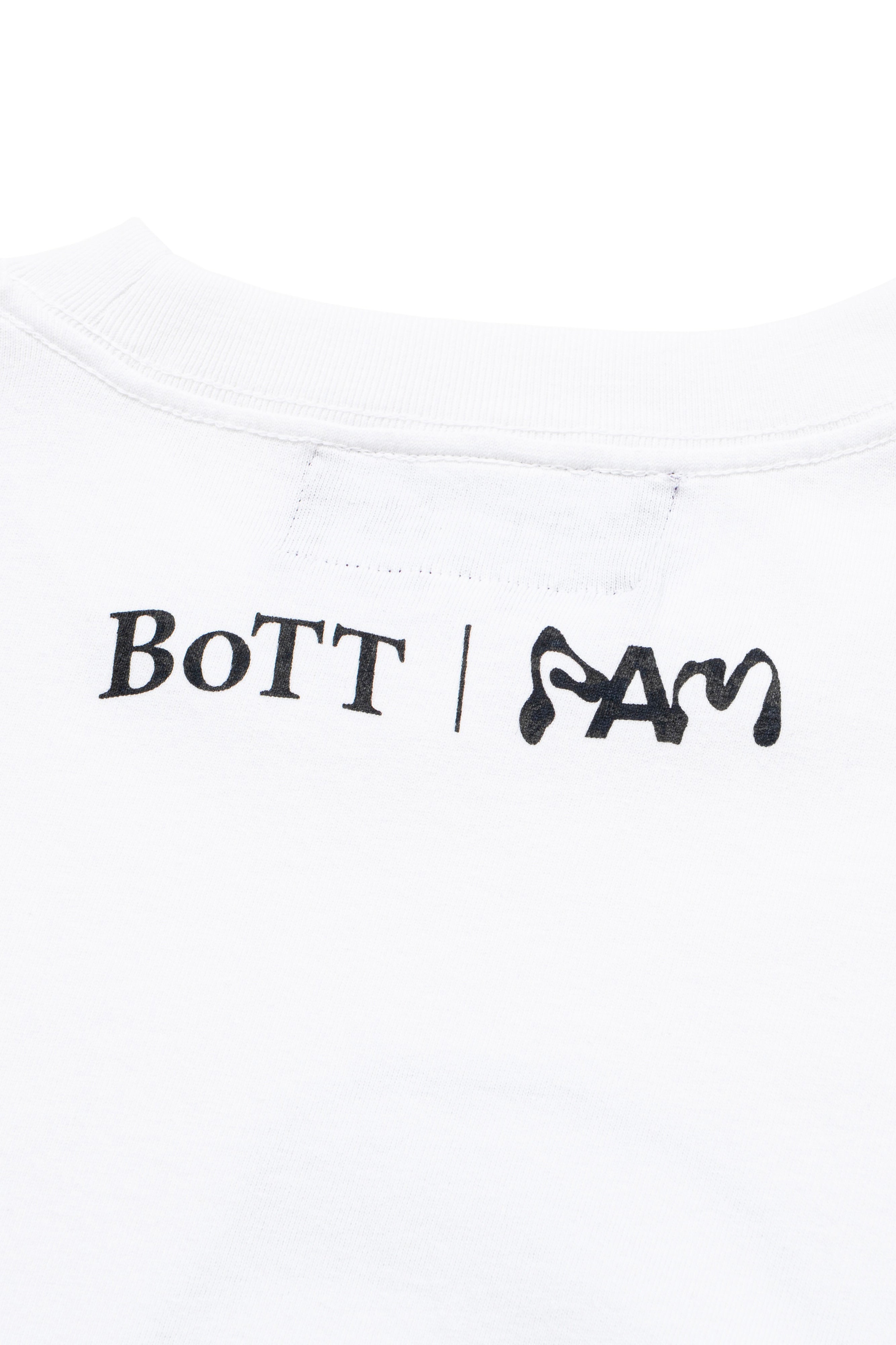 The PAM x BoTT GRAPHIC SS TEE - WHITE available online with global shipping, and in PAM Stores Melbourne and Sydney.