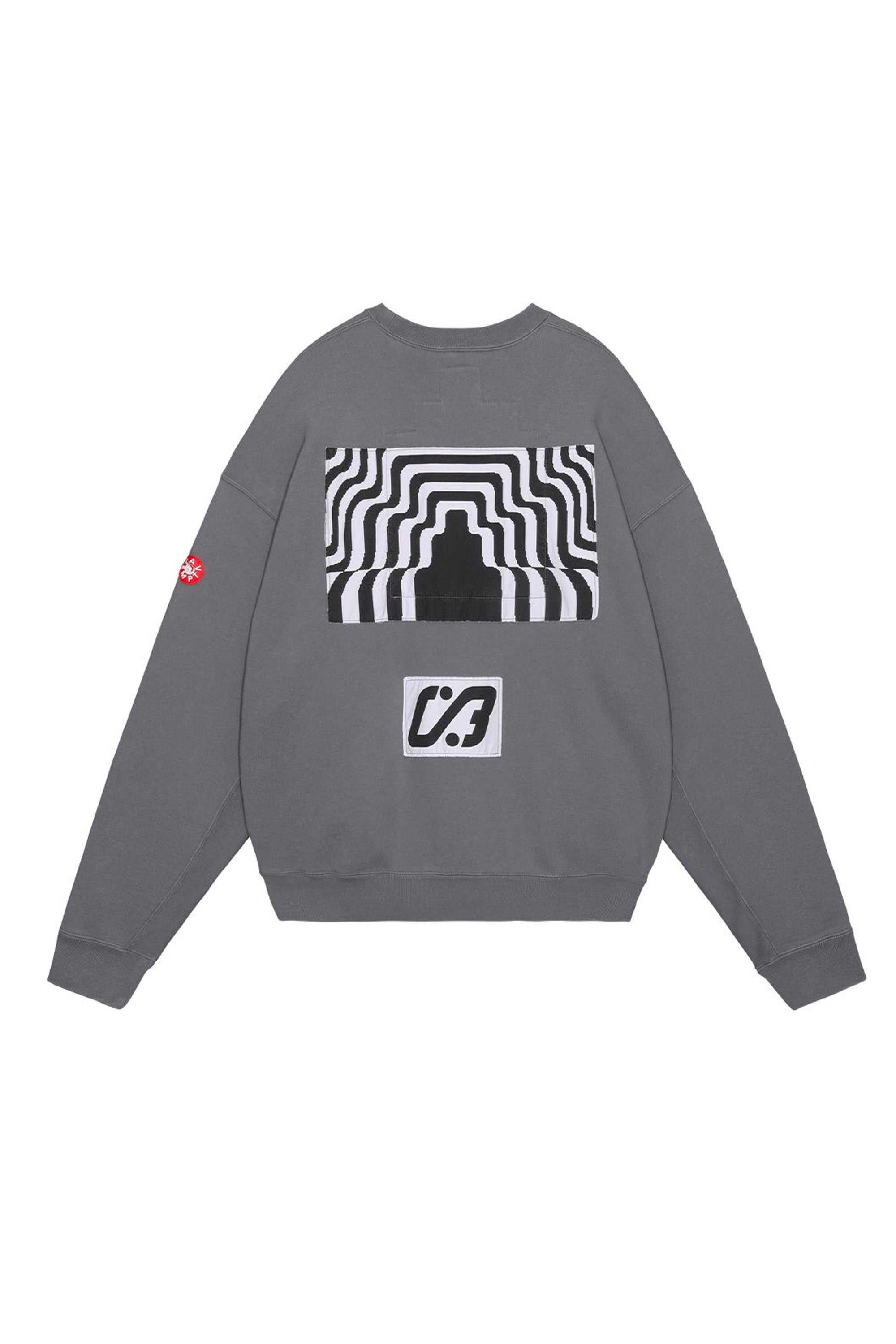 The CAV EMPT - WASHED AFTER EFFECT CREW NECK  available online with global shipping, and in PAM Stores Melbourne and Sydney.
