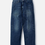 The WASHED DENIM DP / WIDE PANTS INDIGO available online with global shipping, and in PAM Stores Melbourne and Sydney.