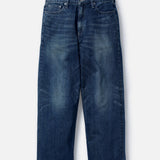 The WASHED DENIM DP / WIDE PANTS INDIGO available online with global shipping, and in PAM Stores Melbourne and Sydney.