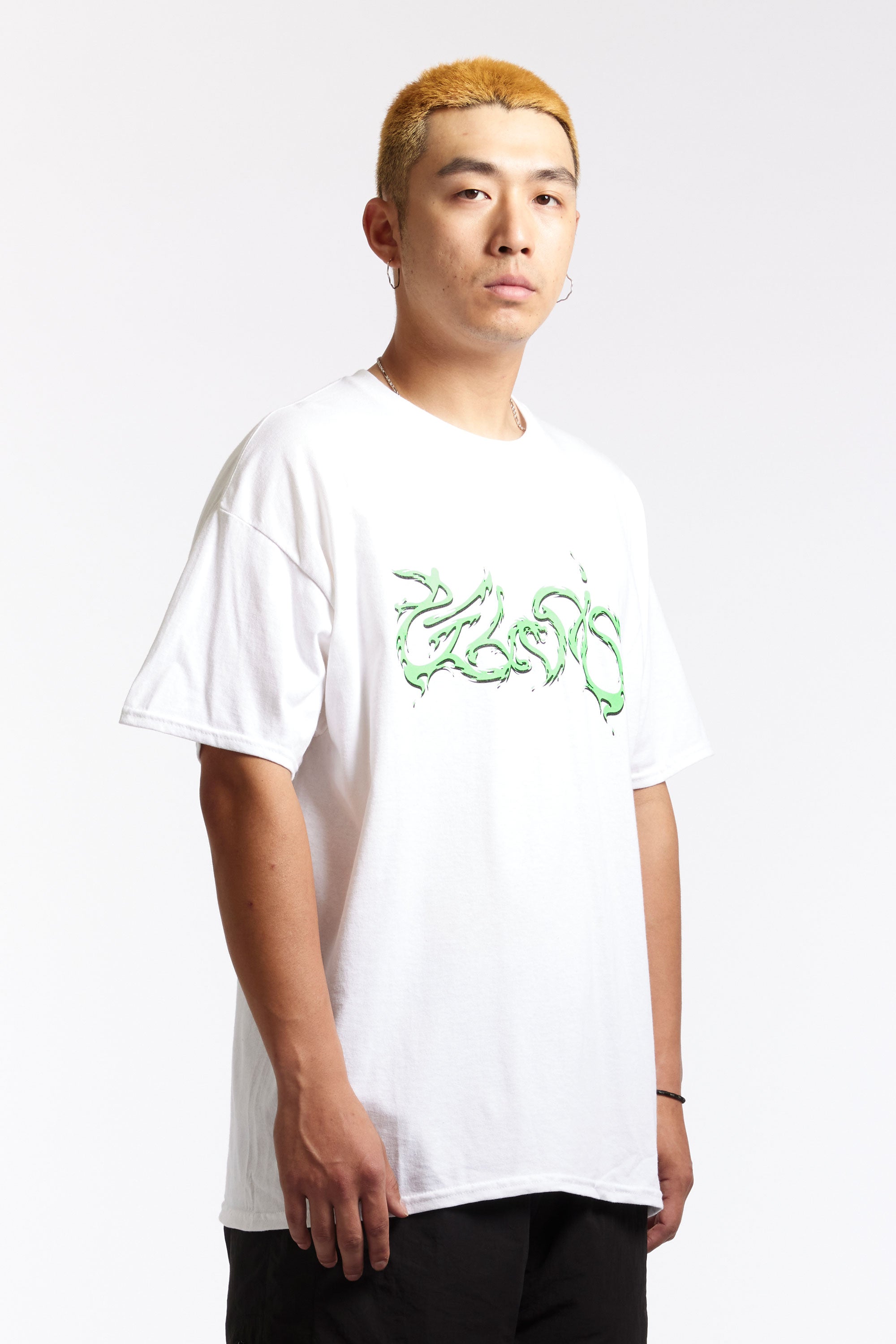 The PELVIS - CHAOS DRAGON TEE  available online with global shipping, and in PAM Stores Melbourne and Sydney.