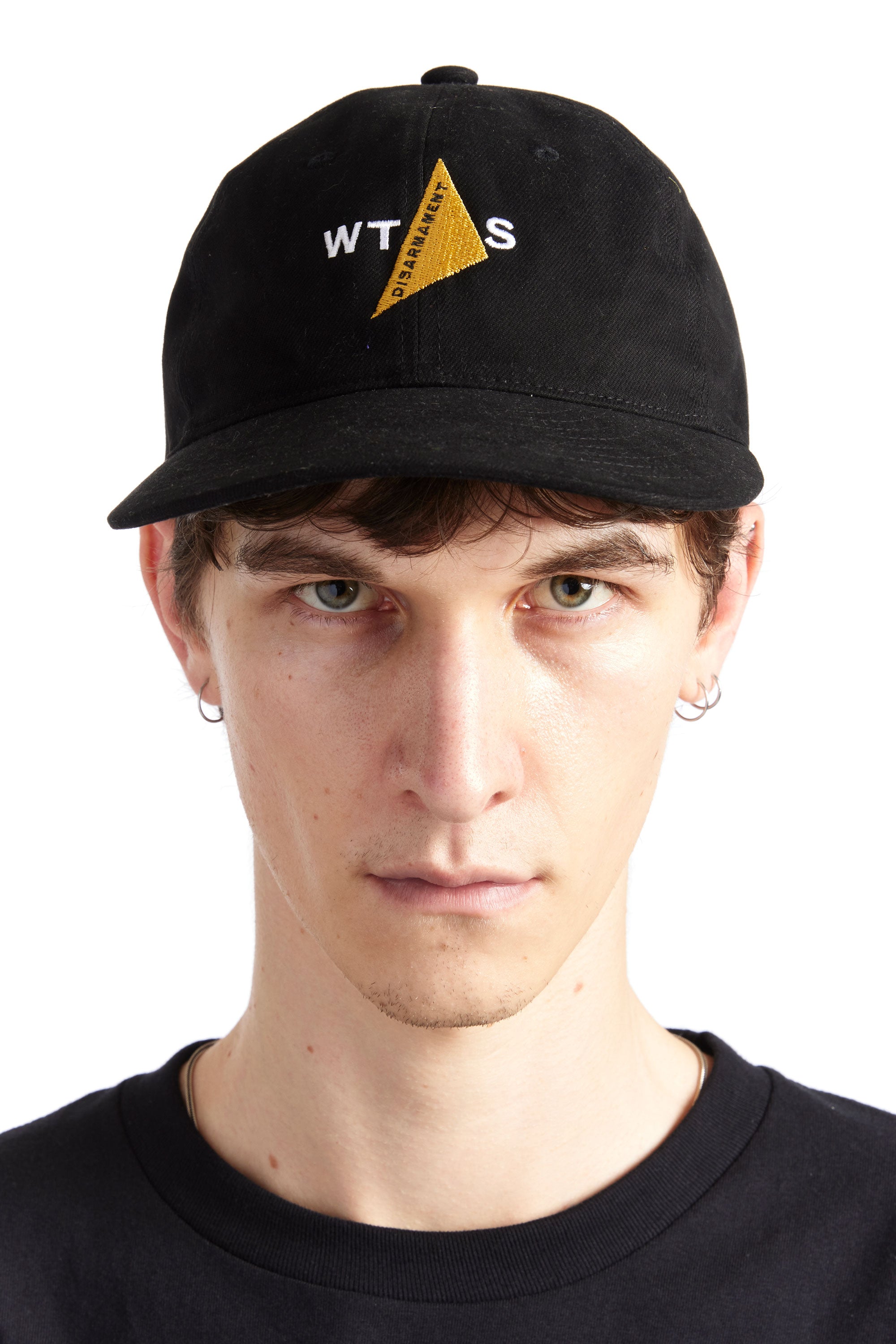 The WTAPS - T-6M 03 CAP TWILL BEAK BLACK available online with global shipping, and in PAM Stores Melbourne and Sydney.