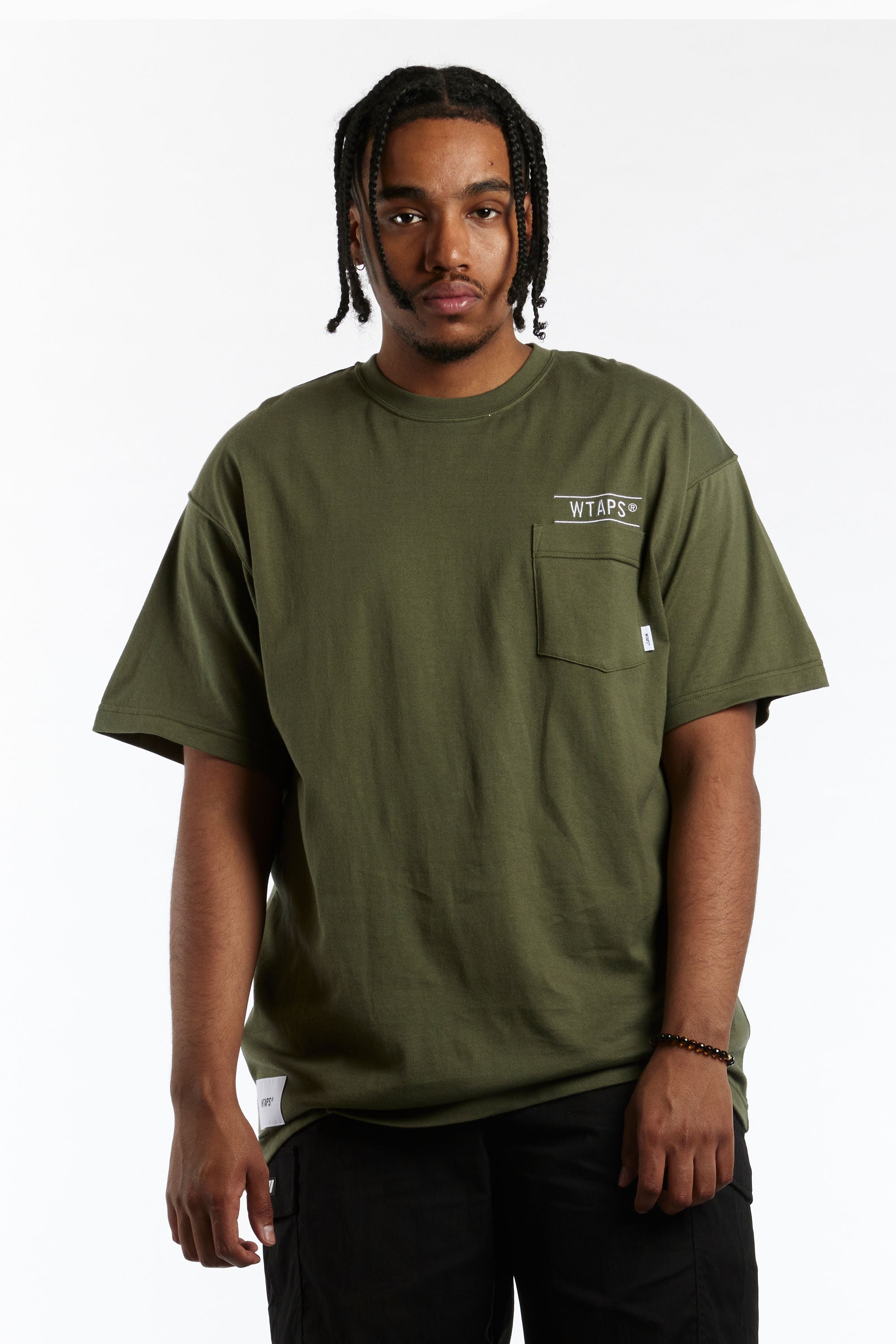 The WTAPS - SAC 02 SS CREVASSE OLIVE DRAB available online with global shipping, and in PAM Stores Melbourne and Sydney.