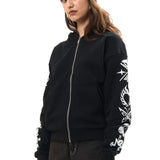 The Elemental Zip-Up Hoodie Black available online with global shipping, and in PAM Stores Melbourne and Sydney.