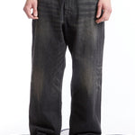 The WASHED DENIM DP / WIDE PANTS BLACK available online with global shipping, and in PAM Stores Melbourne and Sydney.