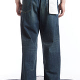 The WASHED DENIM DP WIDE PANTS INDIGO available online with global shipping, and in PAM Stores Melbourne and Sydney.