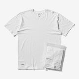 The SKIVVIES BASIC TEE 3 PACK WHITE available online with global shipping, and in PAM Stores Melbourne and Sydney.