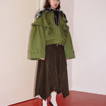 The THISTLE FRILL BOMBER available online with global shipping, and in PAM Stores Melbourne and Sydney.