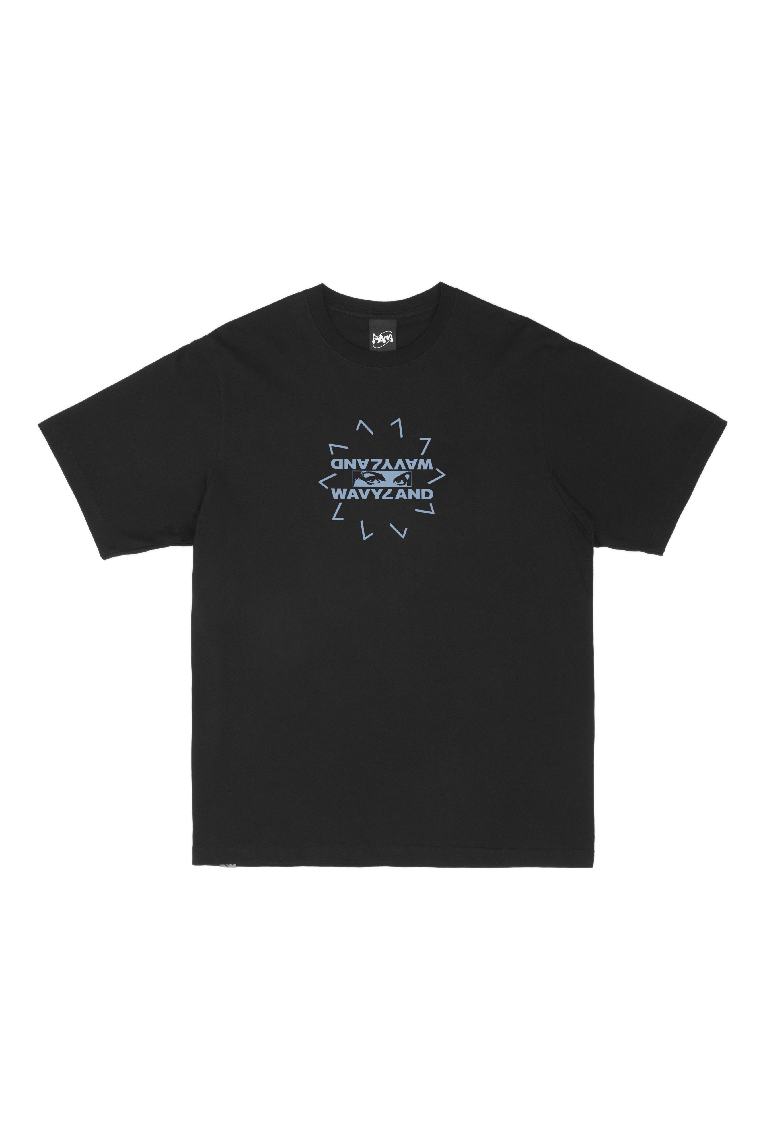 The 7 YEAR ANNIVERSARY SS TEE - BLACK available online with global shipping, and in PAM Stores Melbourne and Sydney.