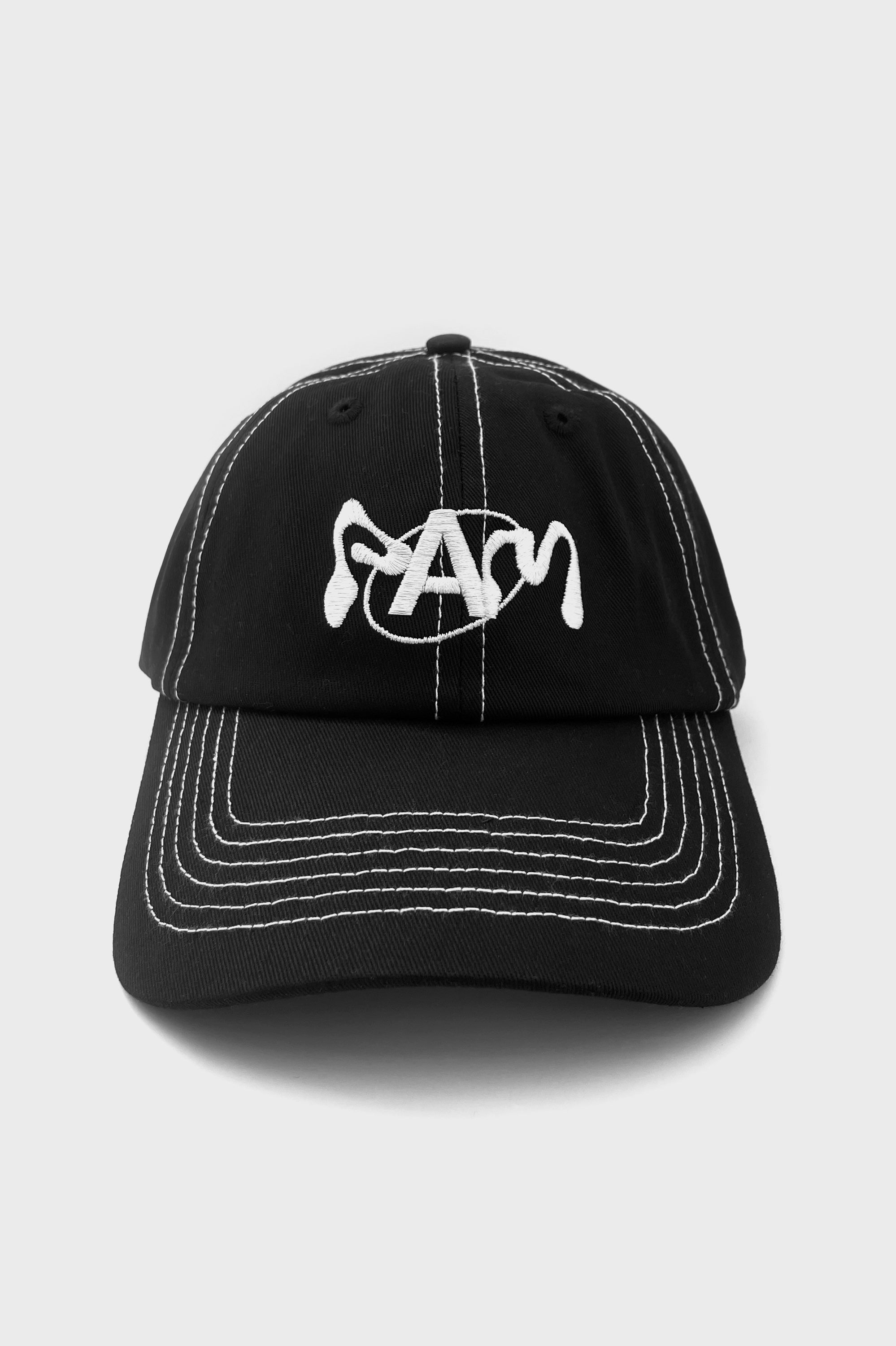 The PAM LOGO CAP BLACK available online with global shipping, and in PAM Stores Melbourne and Sydney.