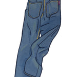 The ICARUS JEANS' RUG  available online with global shipping, and in PAM Stores Melbourne and Sydney.