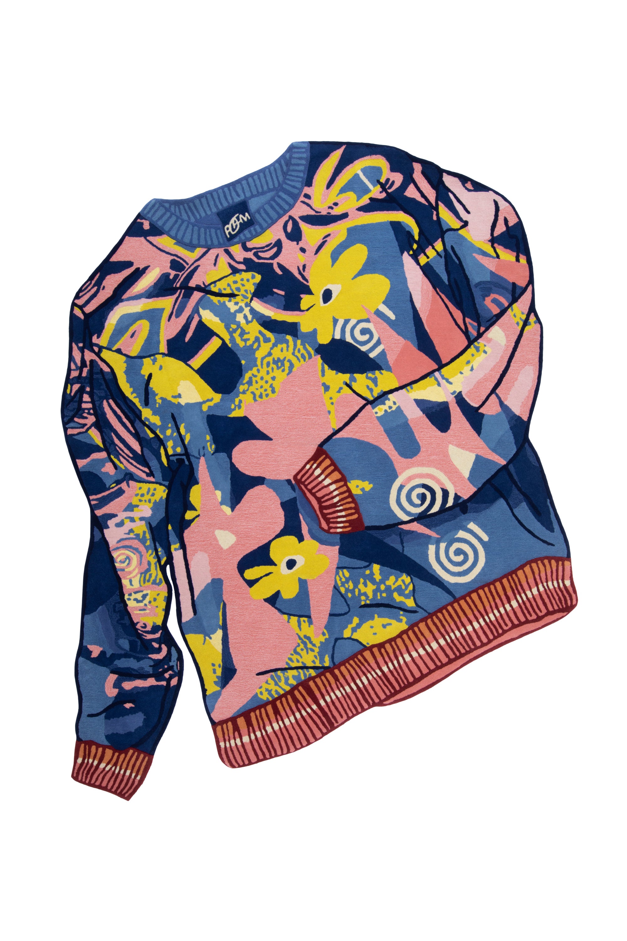 The MOVING IMAGE JUMPER' RUG available online with global shipping, and in PAM Stores Melbourne and Sydney.