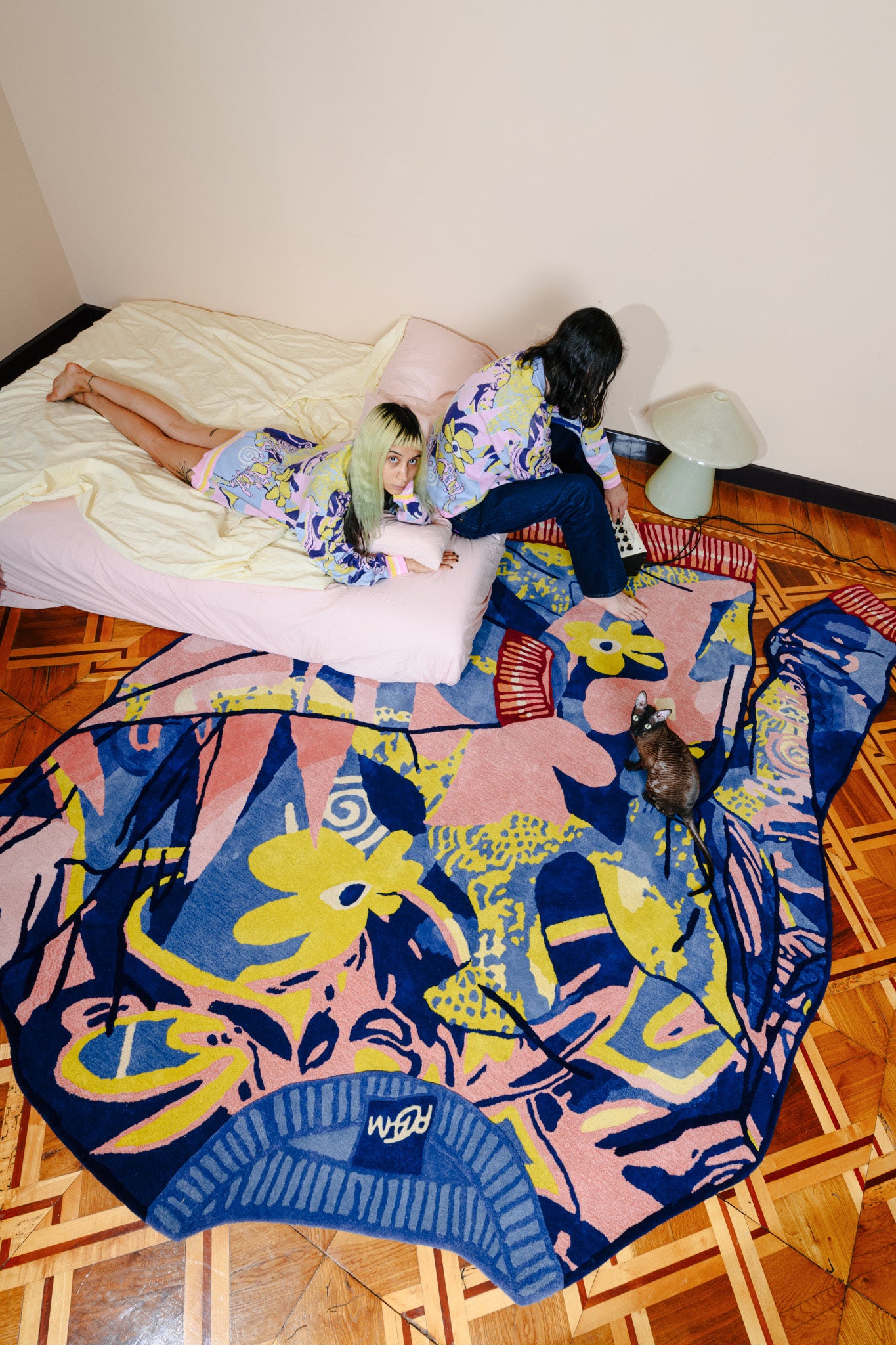 The MOVING IMAGE JUMPER' RUG available online with global shipping, and in PAM Stores Melbourne and Sydney.