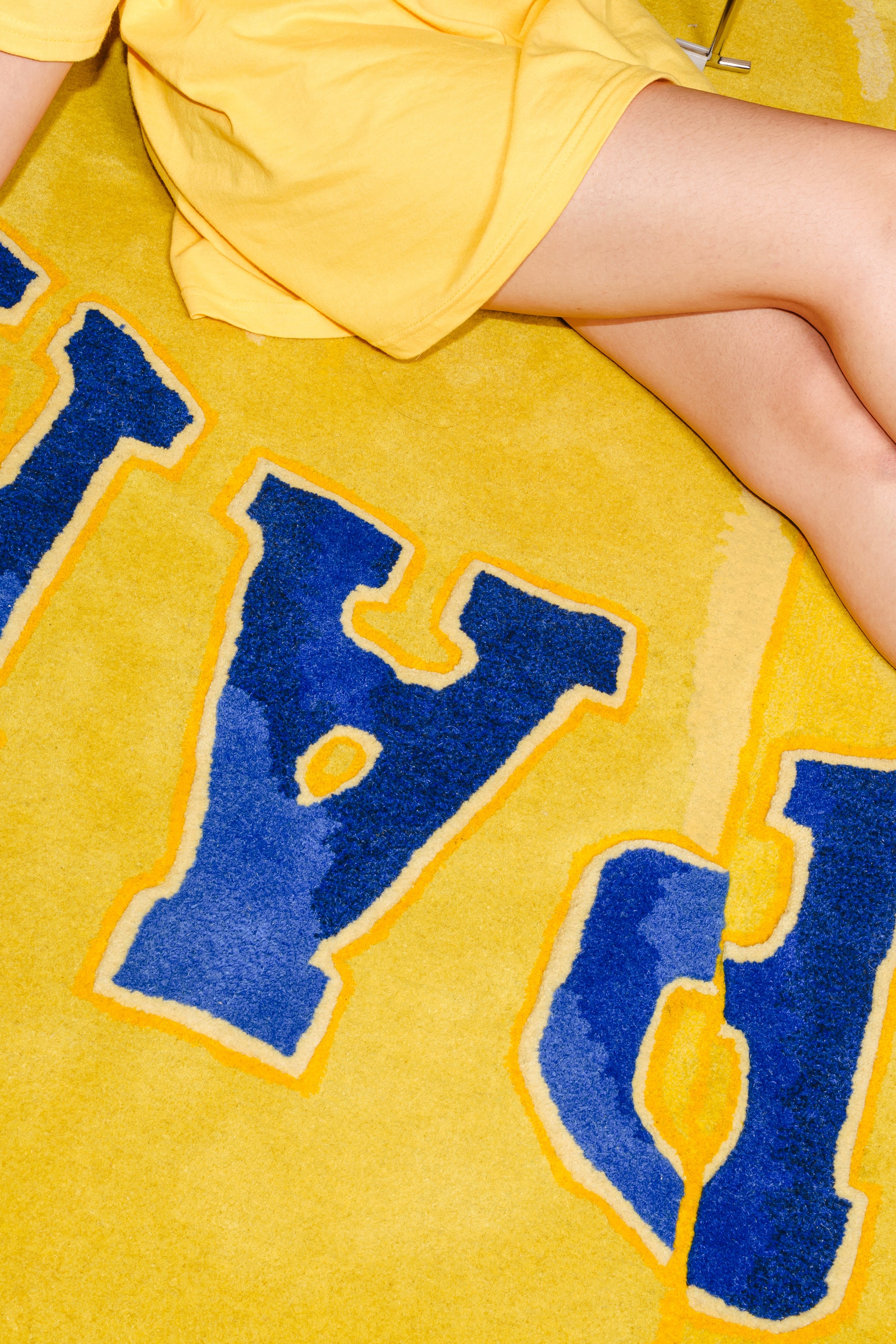 The P.A.M. LOGO TEE' RUG available online with global shipping, and in PAM Stores Melbourne and Sydney.