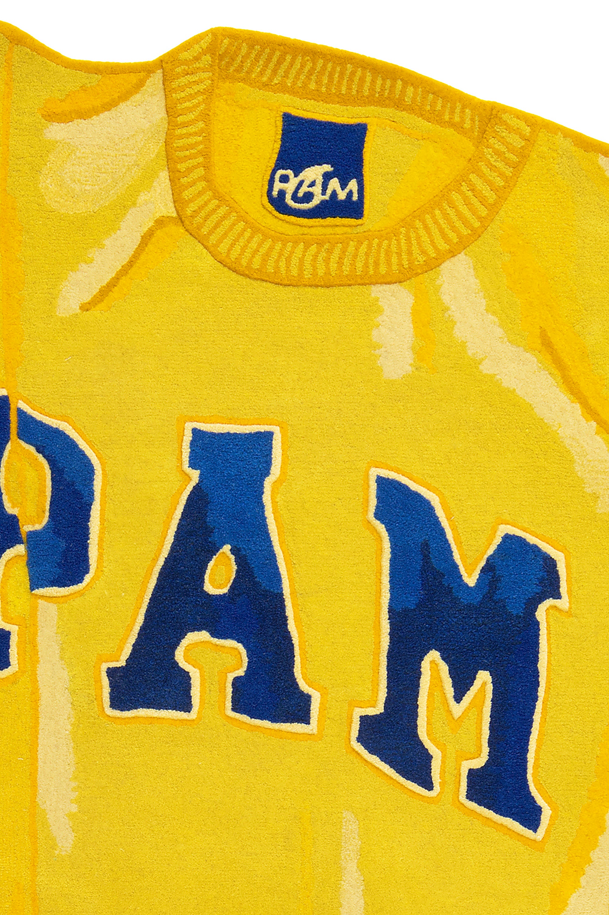 The CC-TAPIS x P.A.M. - 'P.A.M. LOGO TEE' RUG  available online with global shipping, and in PAM Stores Melbourne and Sydney.