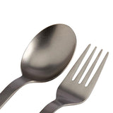 The TITANIUM FORK & SPOON SET available online with global shipping, and in PAM Stores Melbourne and Sydney.