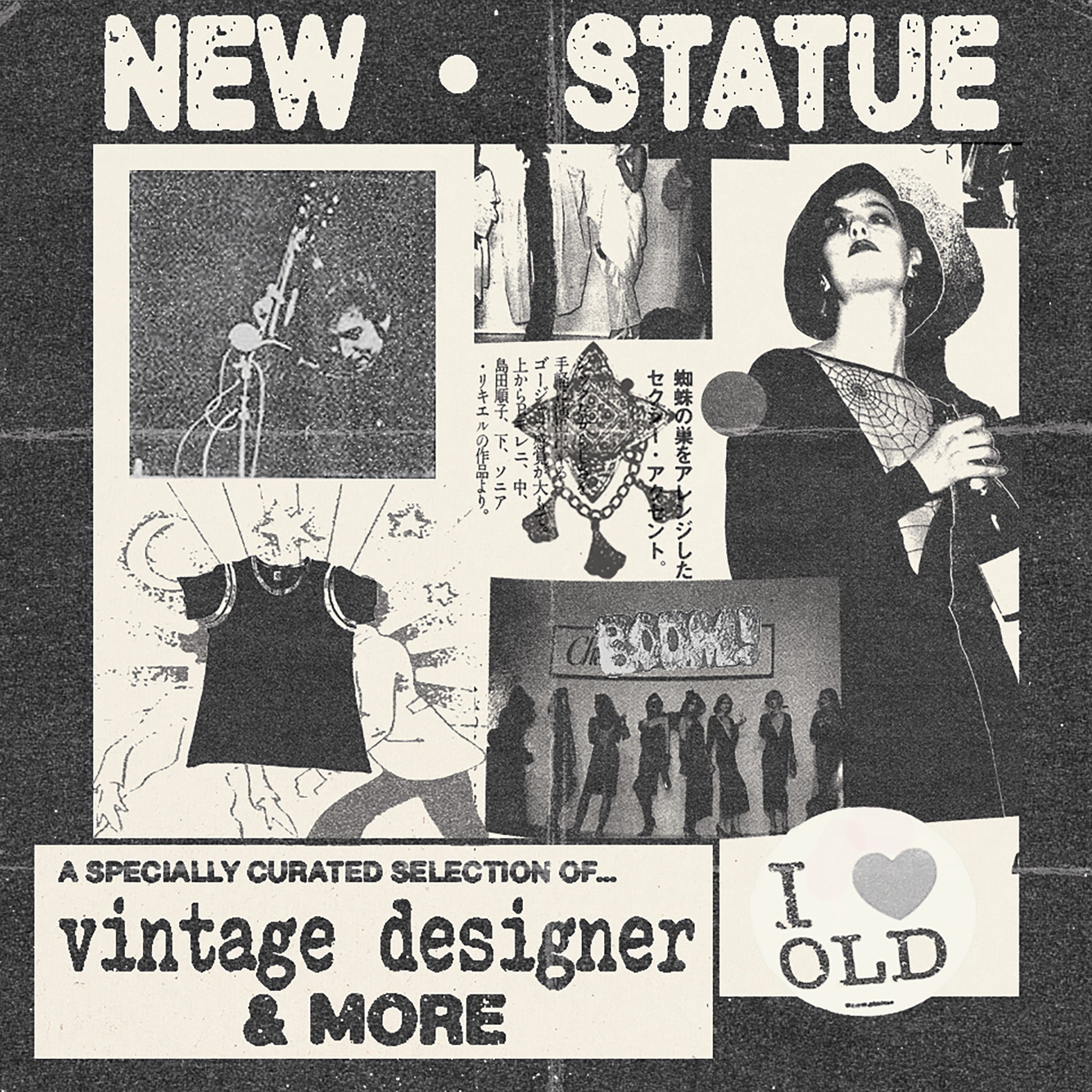 NEW STATUE Vintage Pop Up at P.A.M. Store Melbourne