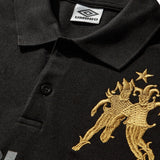 The 001% Fair Polo Black available online with global shipping, and in PAM Stores Melbourne and Sydney.