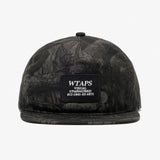 The SS26 MILITIA 02 COTTON RIPSTOP CAP BLACK available online with global shipping, and in PAM Stores Melbourne and Sydney.