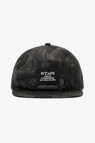 SS26 MILITIA 02 COTTON RIPSTOP CAP BLACK | WTAPS – P.A.M. (Perks