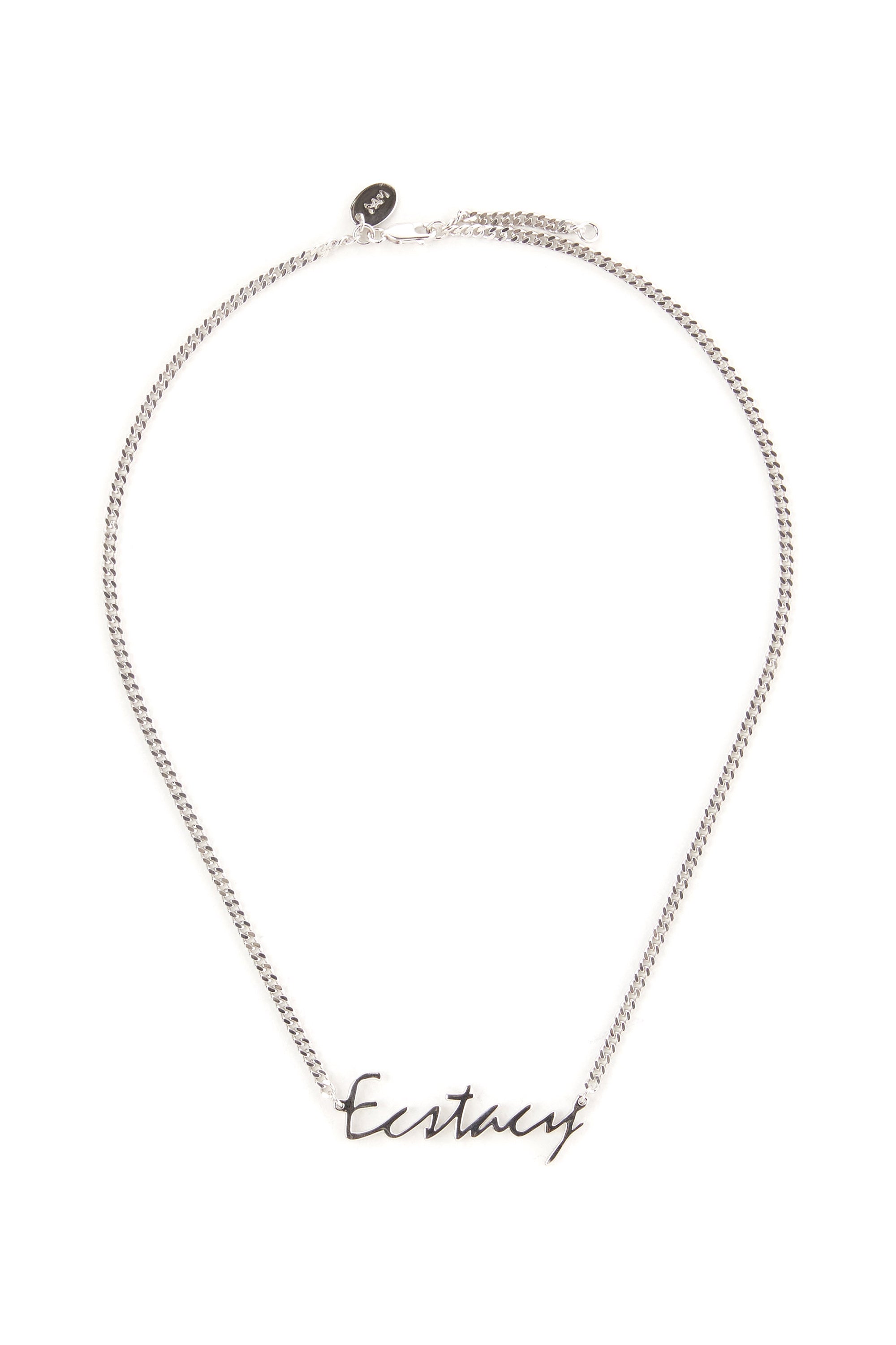 The P. WORLD SILVER ECSTACY NECKLACE  available online with global shipping, and in PAM Stores Melbourne and Sydney.