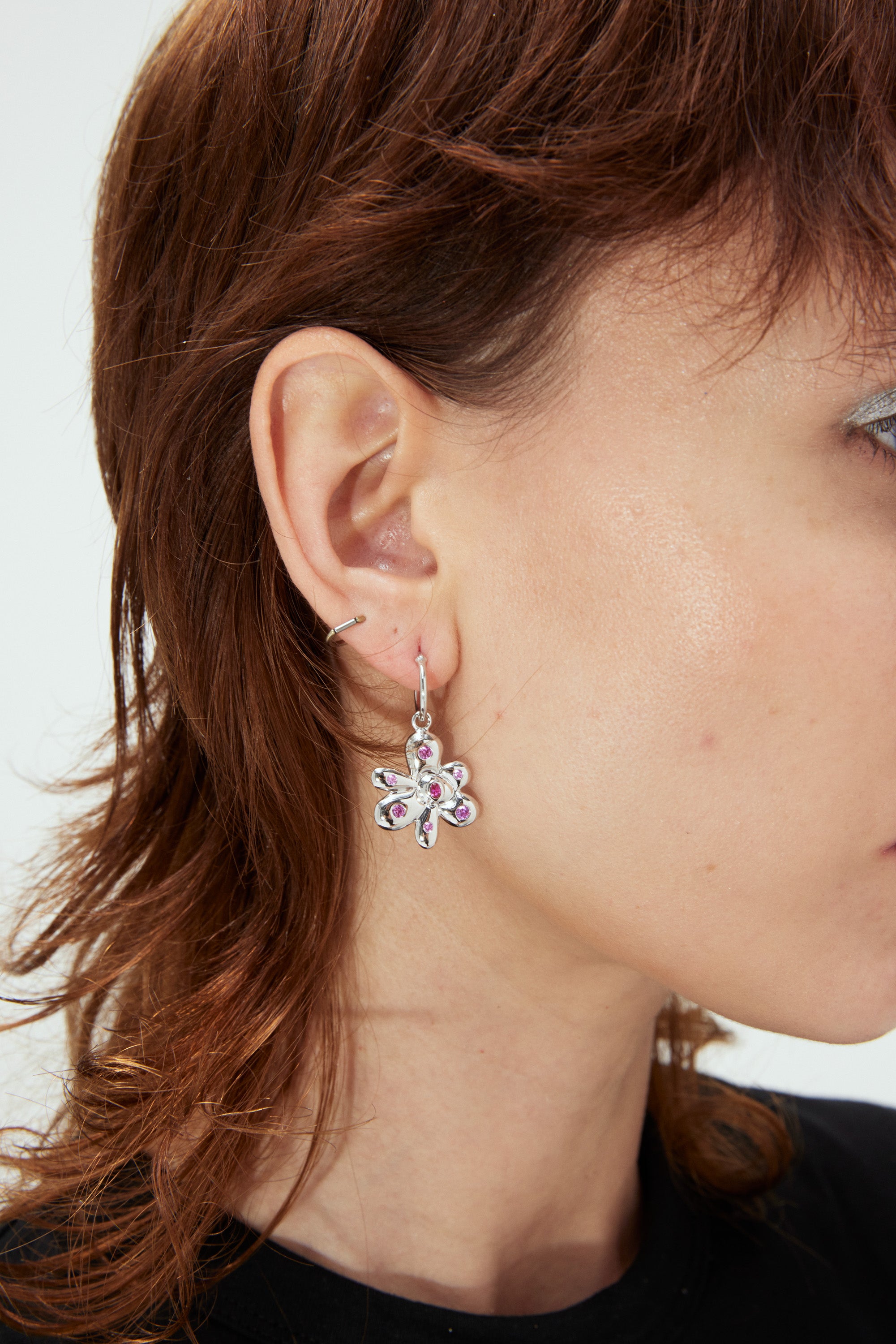 The PUFF PUFF GESTURE EARRING FIRE  available online with global shipping, and in PAM Stores Melbourne and Sydney.