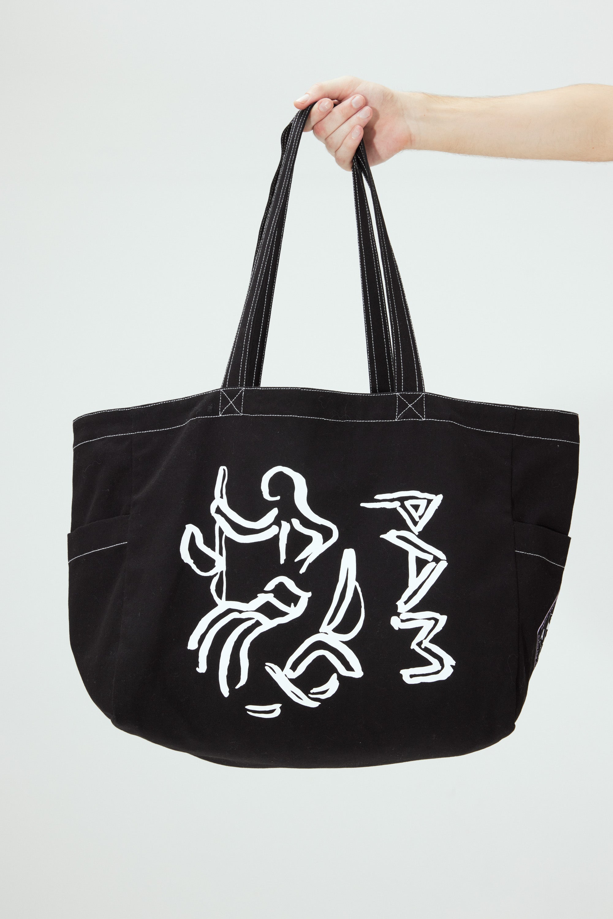 The SUSUMU MUKAI - OIL STICK TOTE BAG  available online with global shipping, and in PAM Stores Melbourne and Sydney.