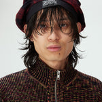 The CHECK BERET  available online with global shipping, and in PAM Stores Melbourne and Sydney.