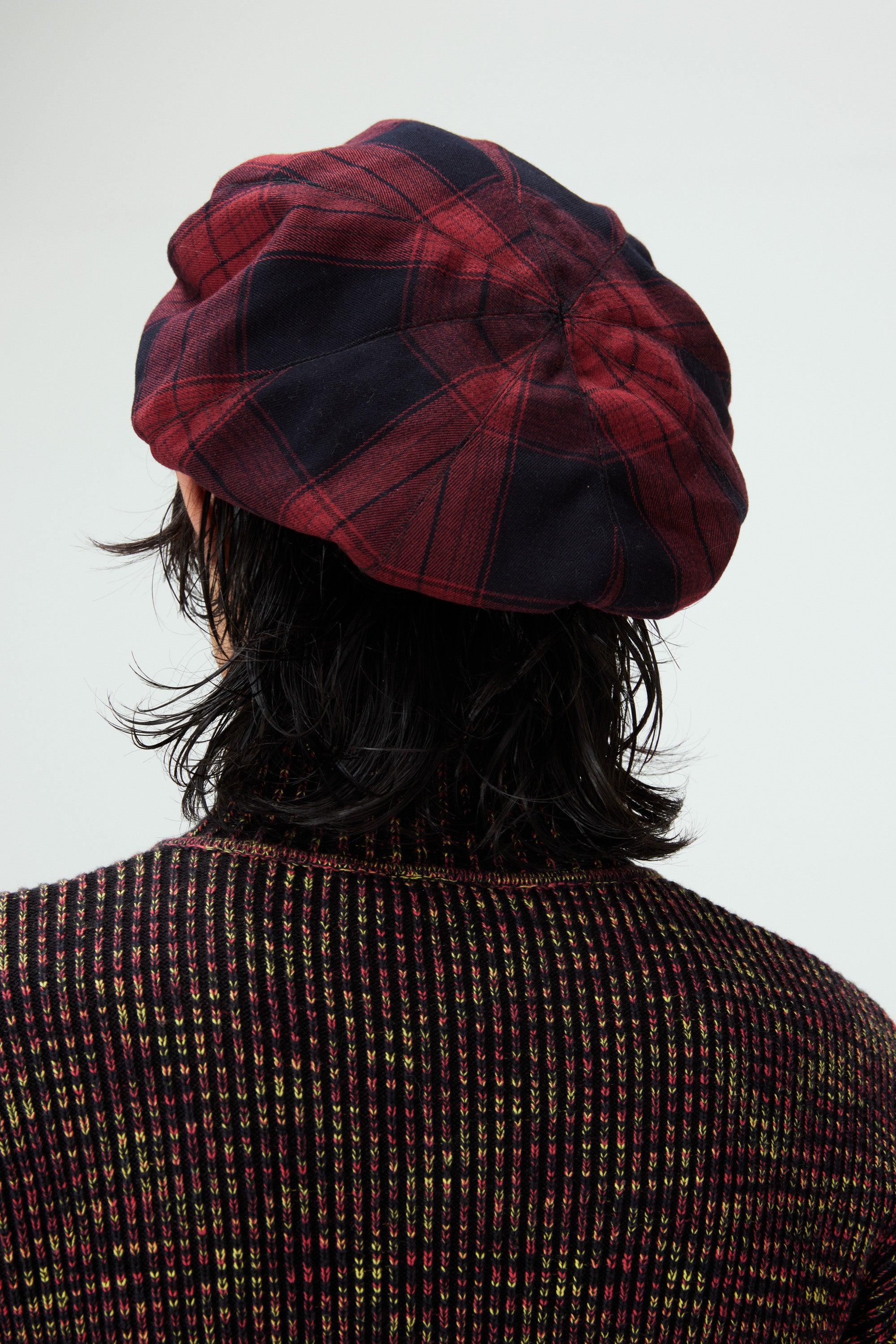 The CHECK BERET  available online with global shipping, and in PAM Stores Melbourne and Sydney.