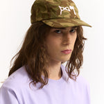The GARDEN VARIETY CAMO 5 PANEL CAP available online with global shipping, and in PAM Stores Melbourne and Sydney.