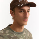 The BRICK GESTURES BASEBALL CAP available online with global shipping, and in PAM Stores Melbourne and Sydney.