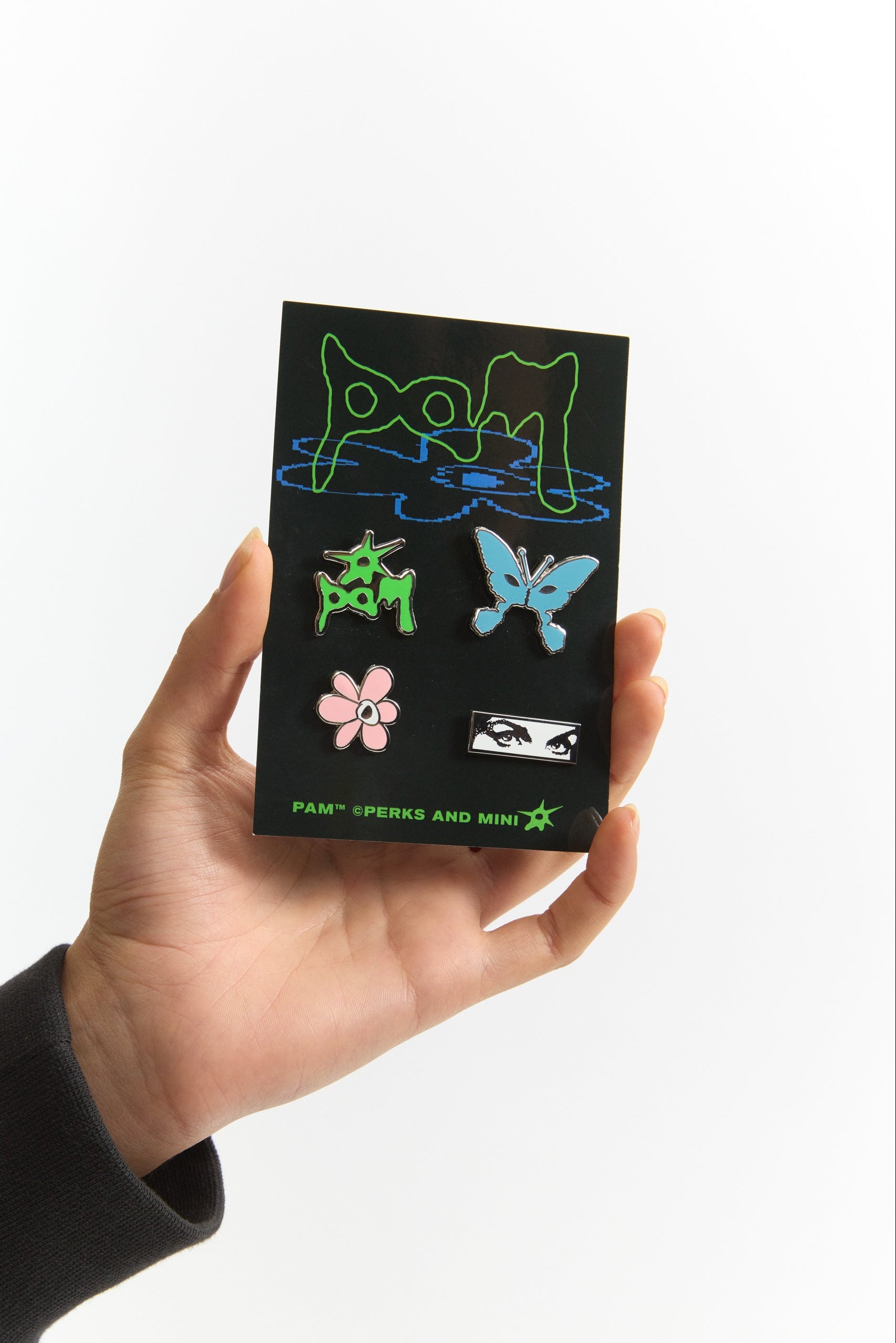 ICONS ENAMEL PIN PACK – P.A.M. (Perks And Mini)
