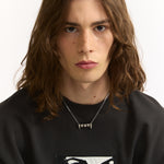 The FANGZ NECKLACE OXIDISED SILVER available online with global shipping, and in PAM Stores Melbourne and Sydney.