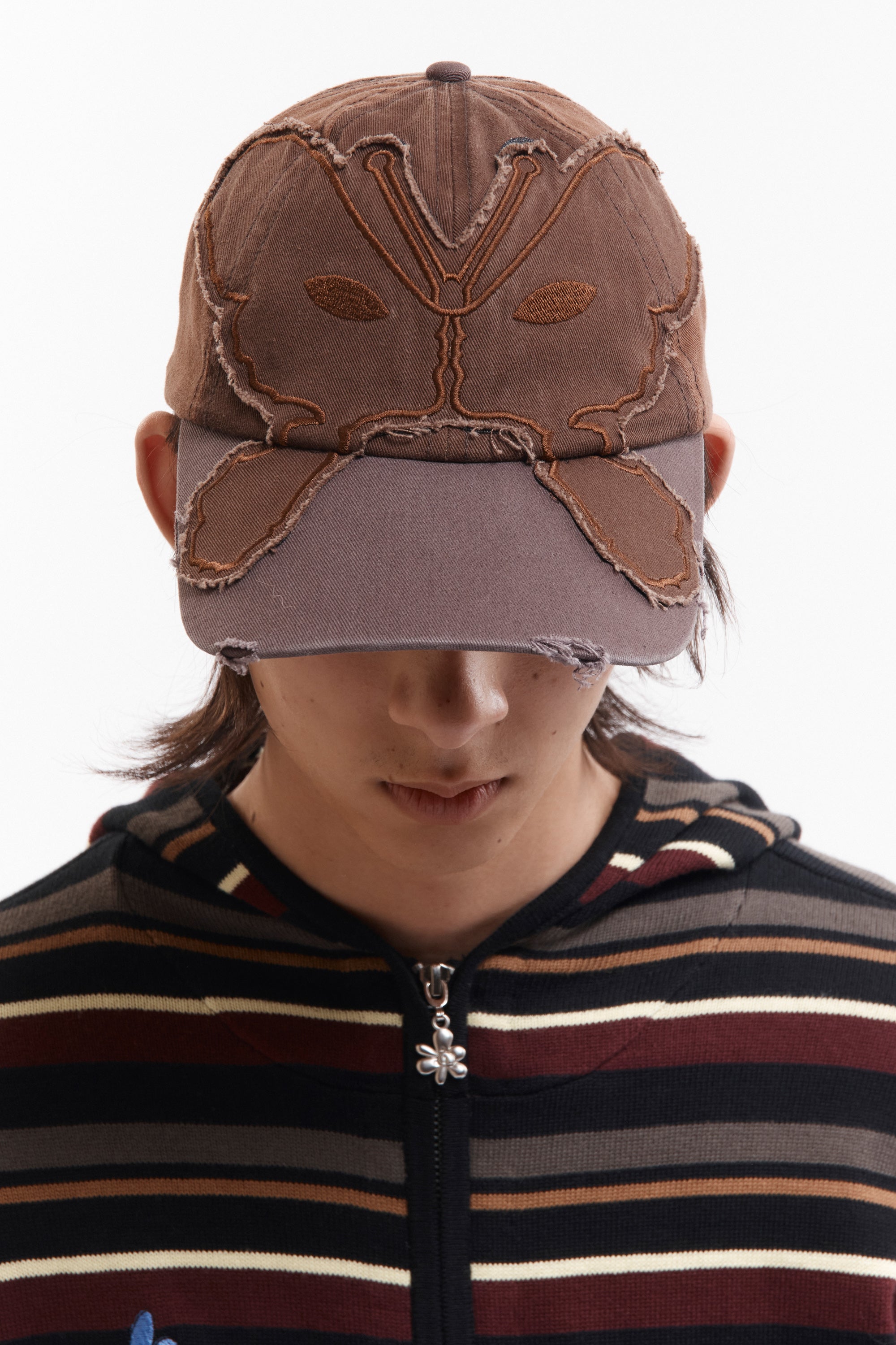 The ALIEN BUTTERFLY TONAL BASEBALL CAP available online with global shipping, and in PAM Stores Melbourne and Sydney.