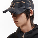 The DISTRESSED URCHIN TAG BASEBALL CAP available online with global shipping, and in PAM Stores Melbourne and Sydney.