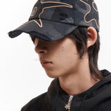 The DISTRESSED URCHIN TAG BASEBALL CAP available online with global shipping, and in PAM Stores Melbourne and Sydney.