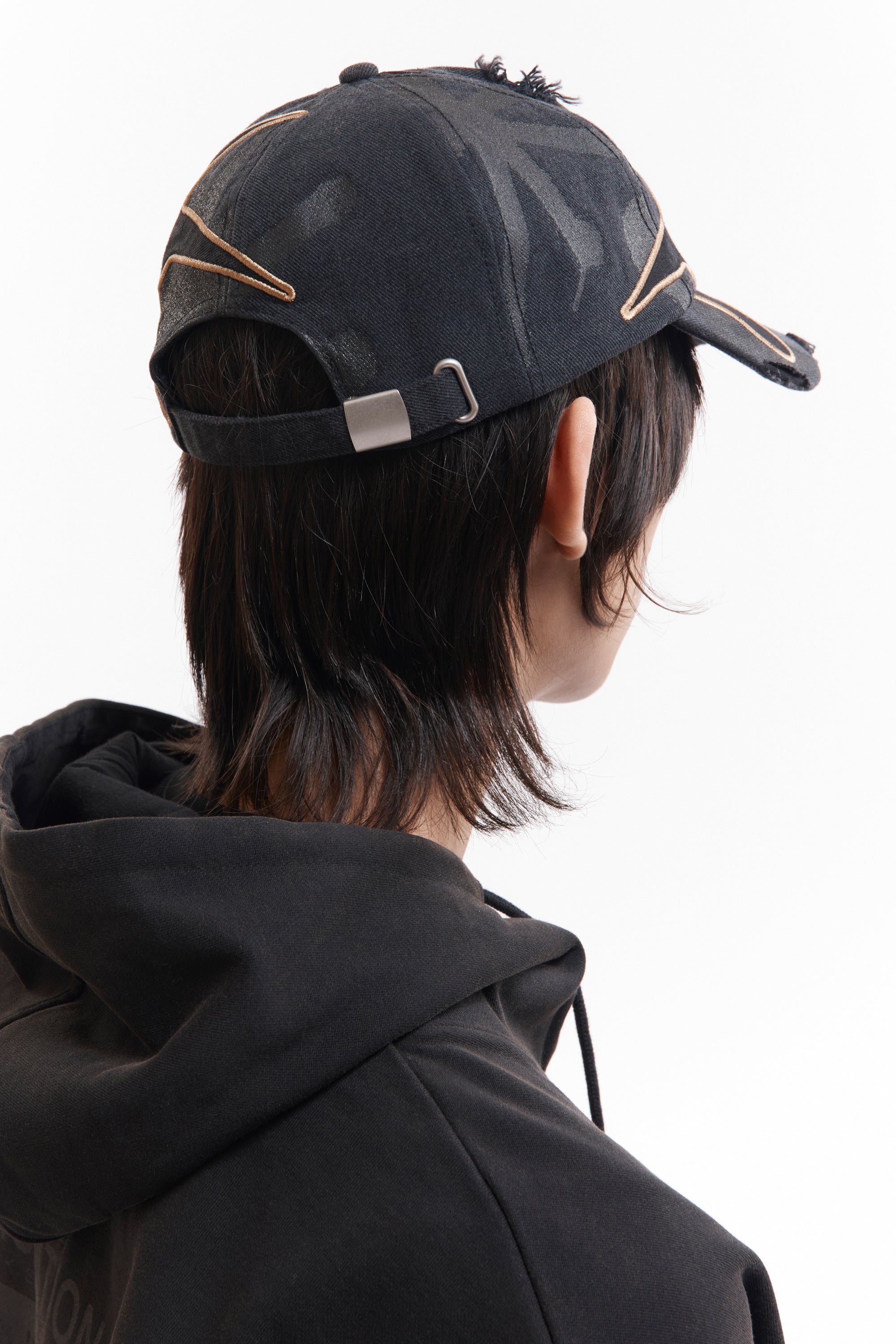 The DISTRESSED URCHIN TAG BASEBALL CAP available online with global shipping, and in PAM Stores Melbourne and Sydney.